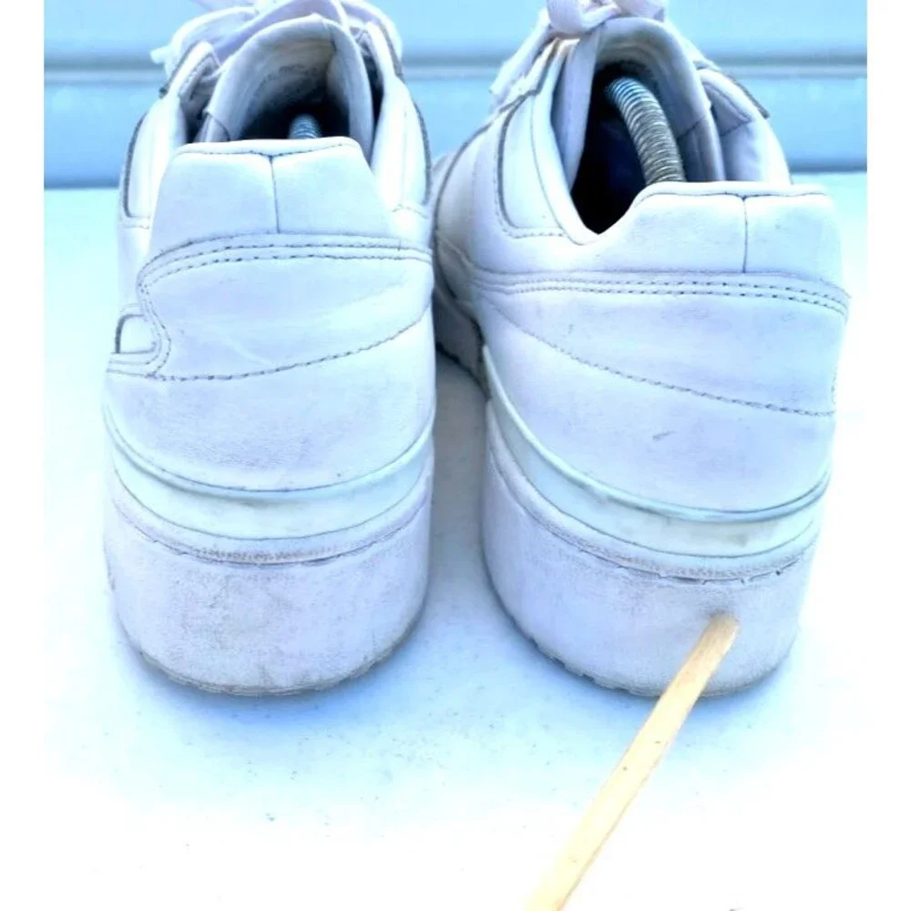 Adidas Shoes Womens Forum Bold FY9042 White Leather Comfort Sneakers - Size 9.5